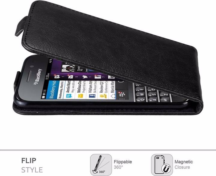 Actual product image Cadorabo Flip like Invisible Cover (Blackberry Q10)