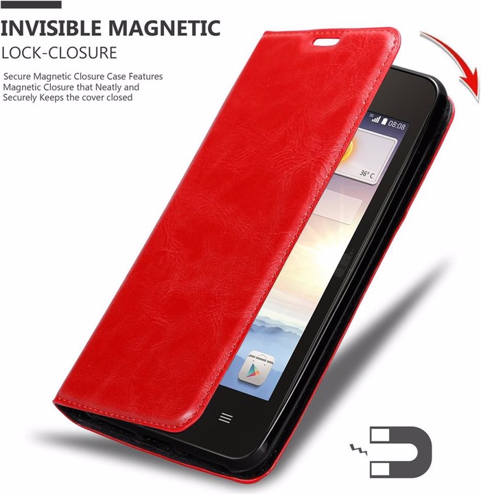 Produktbild Cadorabo Book Invisible Magnet Cover (Huawei Ascend Y330, Huawei Ascend Y360)