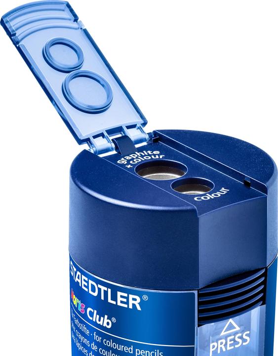 Produktbild Staedtler 512 F Doppelspitzdose Blisterkarte, Noris Club Design