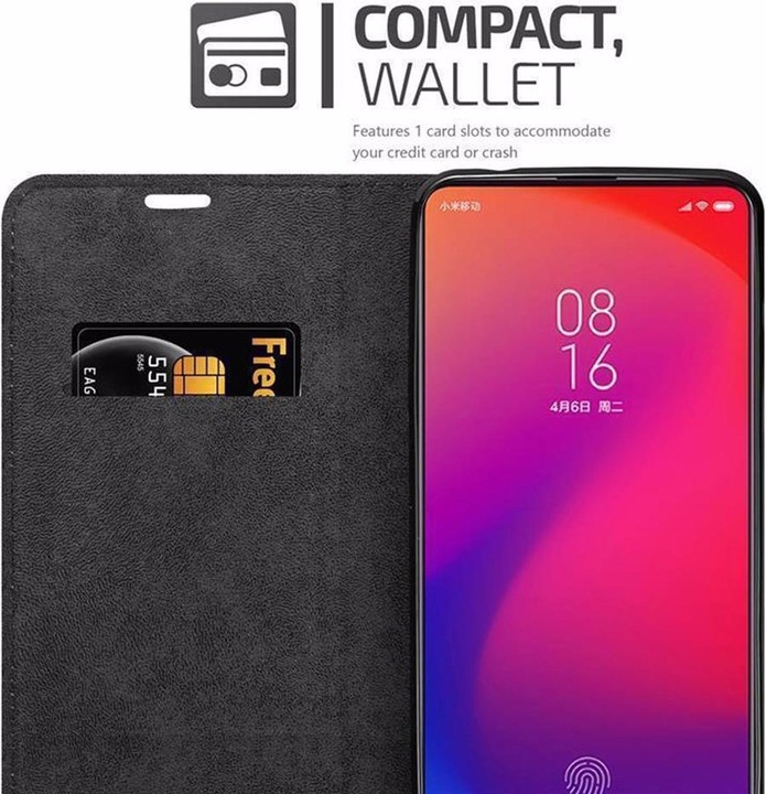 Produktbild Cadorabo Book Invisible Magnet Cover (Xiaomi Mi 9, Xiaomi Redmi K20)