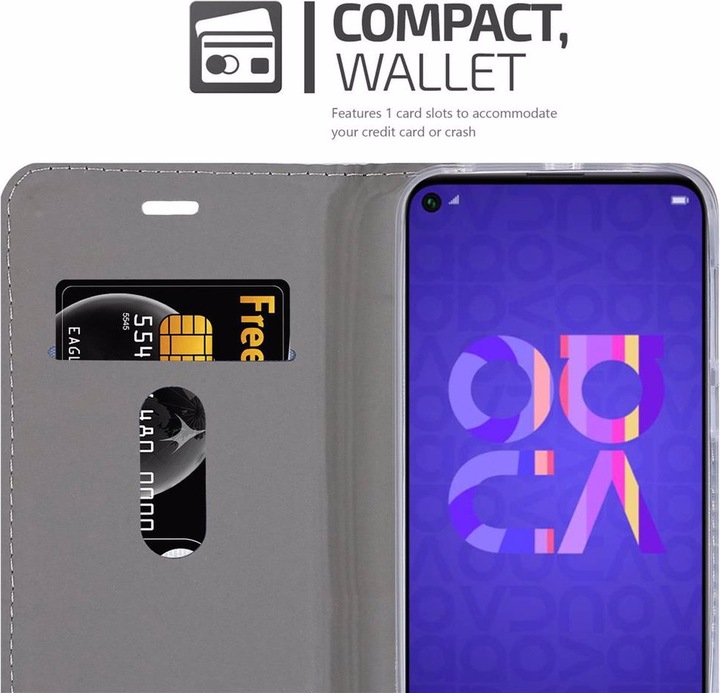 Immagine prodotto Cadorabo Copertina del libro Jeans Optics (Huawei Nova 5, Huawei Nova 5 Pro)