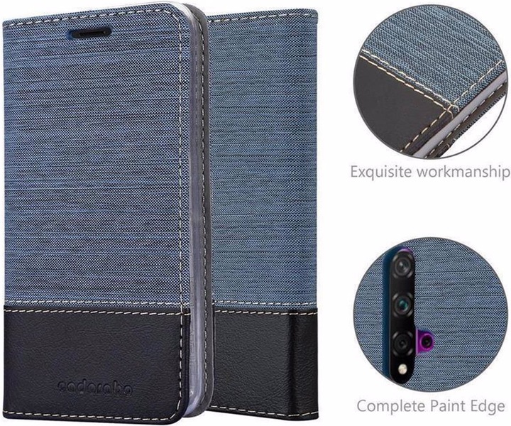 Immagine prodotto Cadorabo Copertina del libro Jeans Optics (Huawei Nova 5, Huawei Nova 5 Pro)