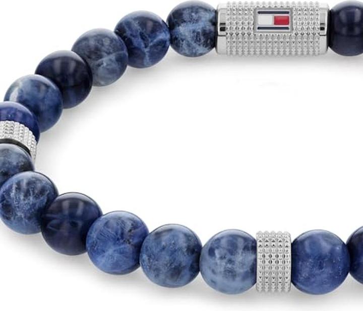 Image du produit Tommy Hilfiger Bracelet en pierre perlée (18.50 cm, Acier inoxydable)