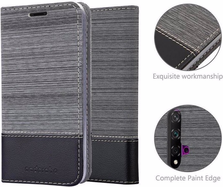 Image du produit Cadorabo Couverture look jeans Book (Huawei Nova 5, Huawei Nova 5 Pro)