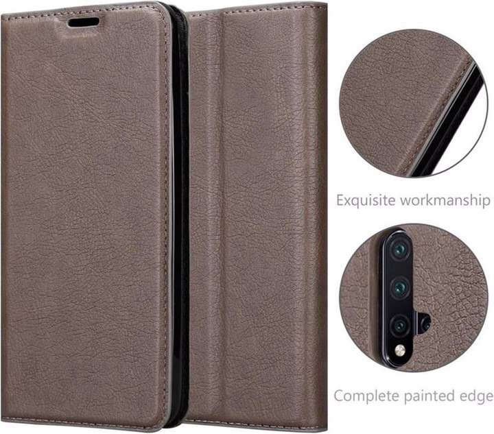Actual product image Cadorabo Book Invisible Magnet Cover (Huawei Nova 5, Huawei Nova 5 Pro)