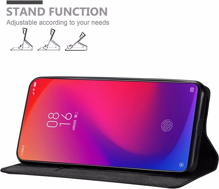 Actual product image Cadorabo Book Invisible Magnet Cover (Mi 9T Pro, Xiaomi Redmi K20 Pro)