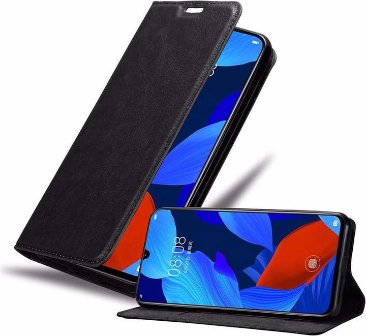 Actual product image Cadorabo Book Invisible Magnet Cover (Huawei Nova 5, Huawei Nova 5 Pro)