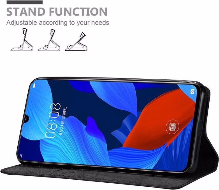 Actual product image Cadorabo Book Invisible Magnet Cover (Huawei Nova 5, Huawei Nova 5 Pro)