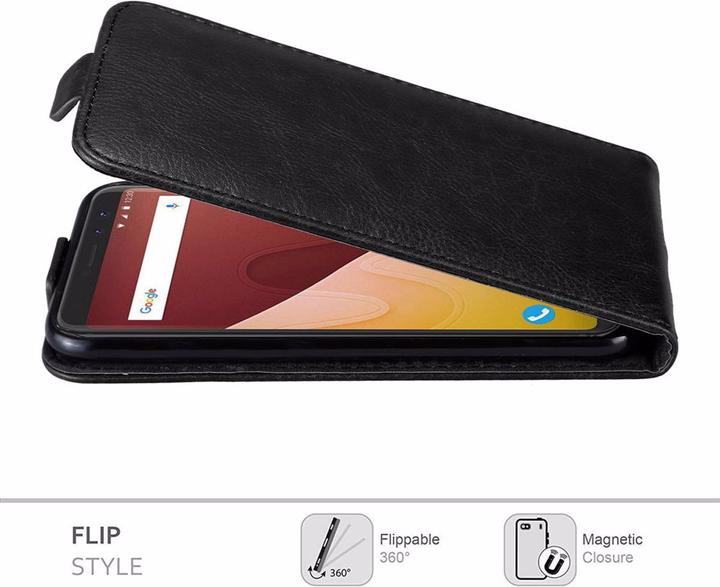 Productafbeelding Cadorabo Flip als onzichtbaar deksel (Wiko View Prime)
