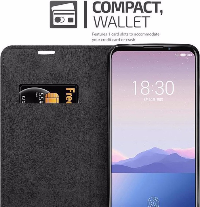 Actual product image Cadorabo Book Invisible Magnet Cover (Oppo A16s)