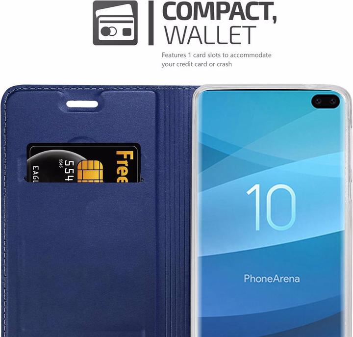 Produktbild Cadorabo Book Classy Style Cover (Samsung Galaxy S10+)