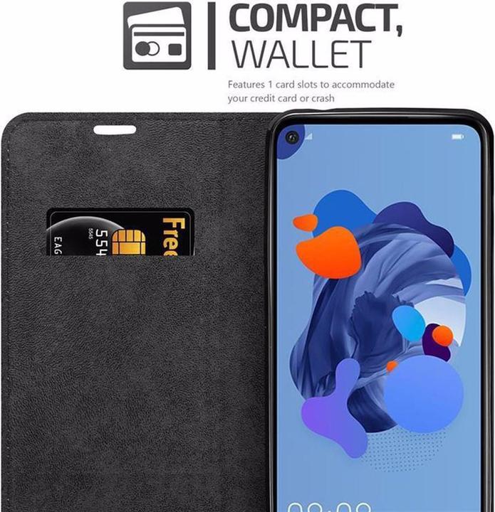 Actual product image Cadorabo Book Invisible Magnet Cover (Mate 30 Lite)