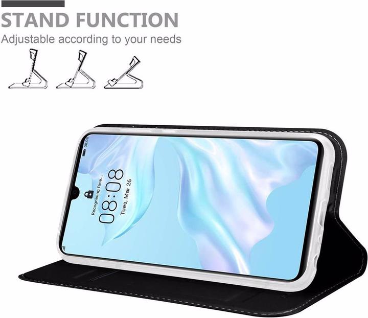 Actual product image Cadorabo Book Classy Style Cover (Huawei P30)
