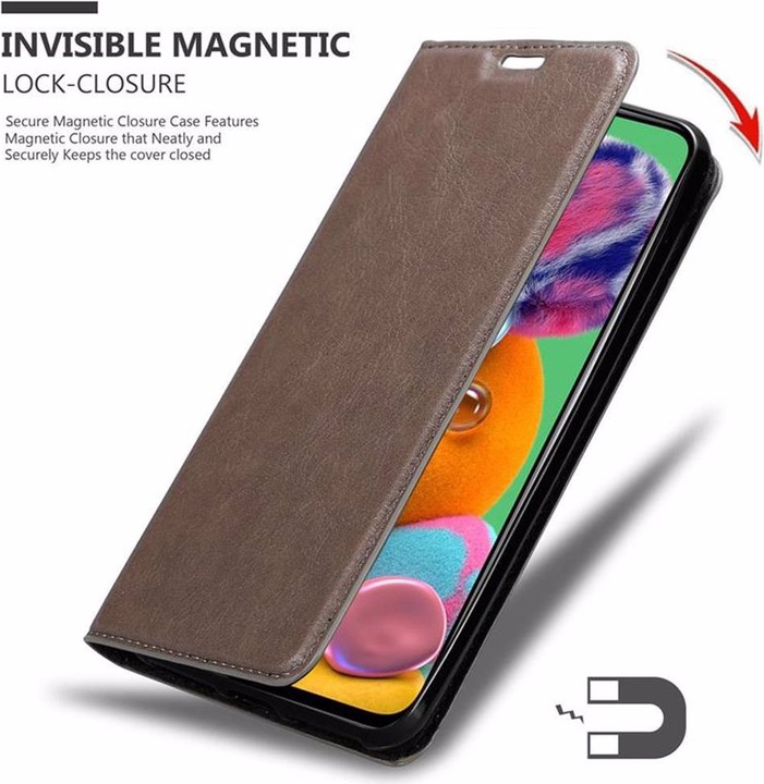 Produktbild Cadorabo Book Invisible Magnet Cover (Samsung Galaxy A90 5G)