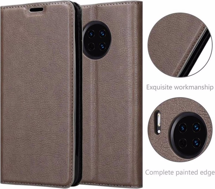 Actual product image Cadorabo Book Invisible Magnet Cover (Mate 30)