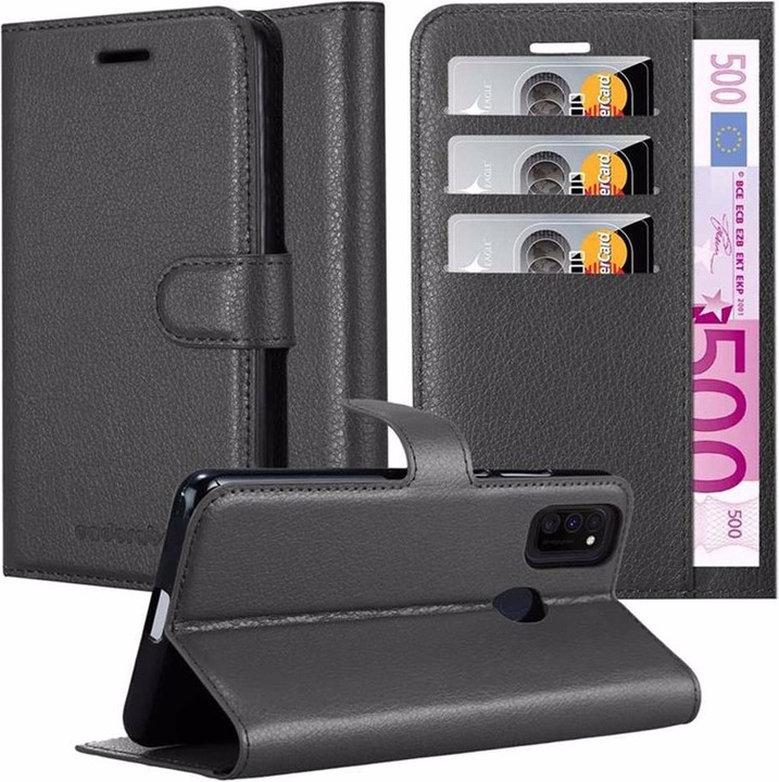 Actual product image Cadorabo Book with stand function cover (Samsung Galaxy M30s)