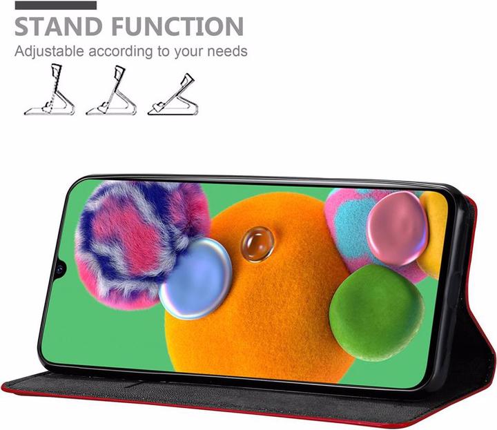 Actual product image Cadorabo Book Invisible Magnet Cover (Samsung Galaxy A90 5G)