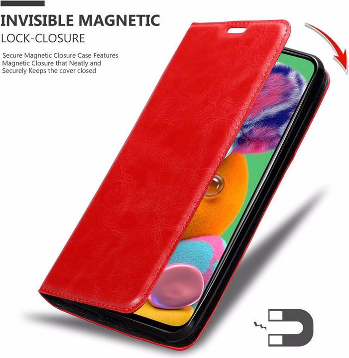 Actual product image Cadorabo Book Invisible Magnet Cover (Samsung Galaxy A90 5G)