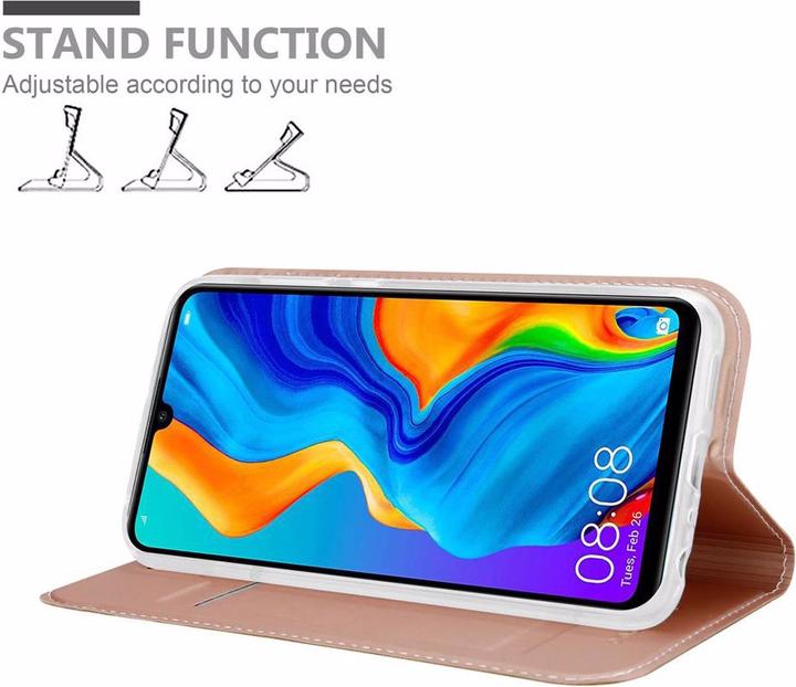 Actual product image Cadorabo Book Classy Style Cover (Huawei P30 Lite)