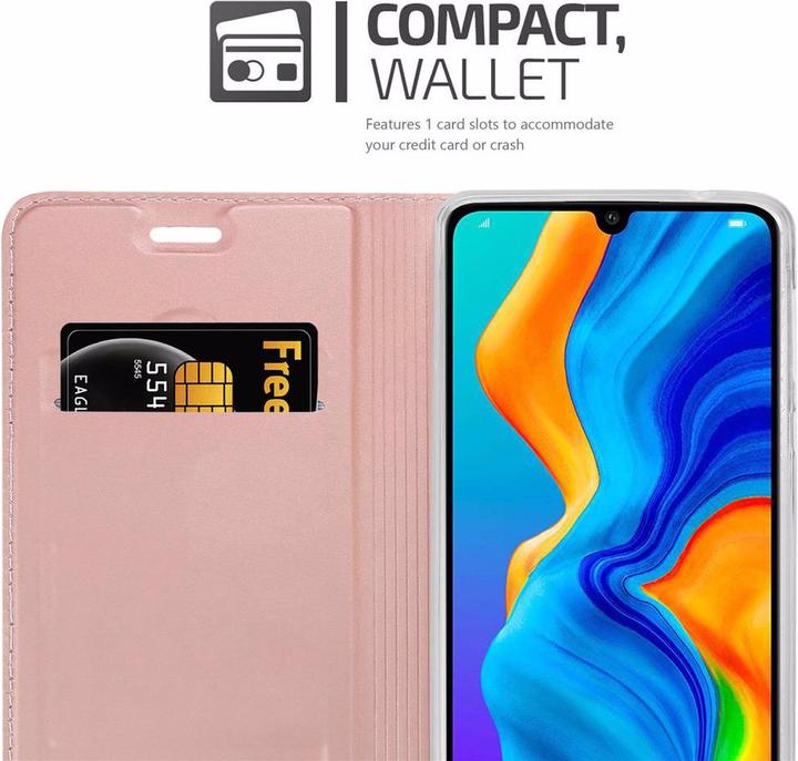 Actual product image Cadorabo Book Classy Style Cover (Huawei P30 Lite)