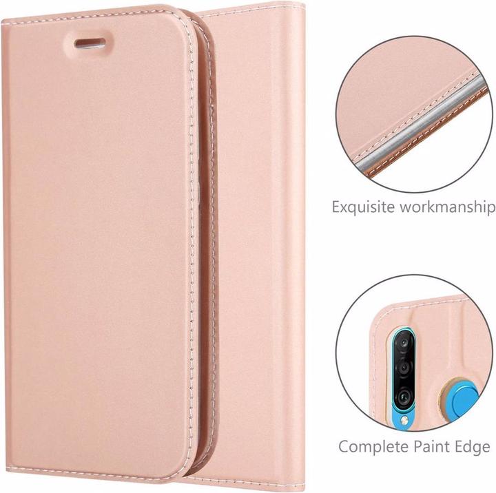 Actual product image Cadorabo Book Classy Style Cover (Huawei P30 Lite)