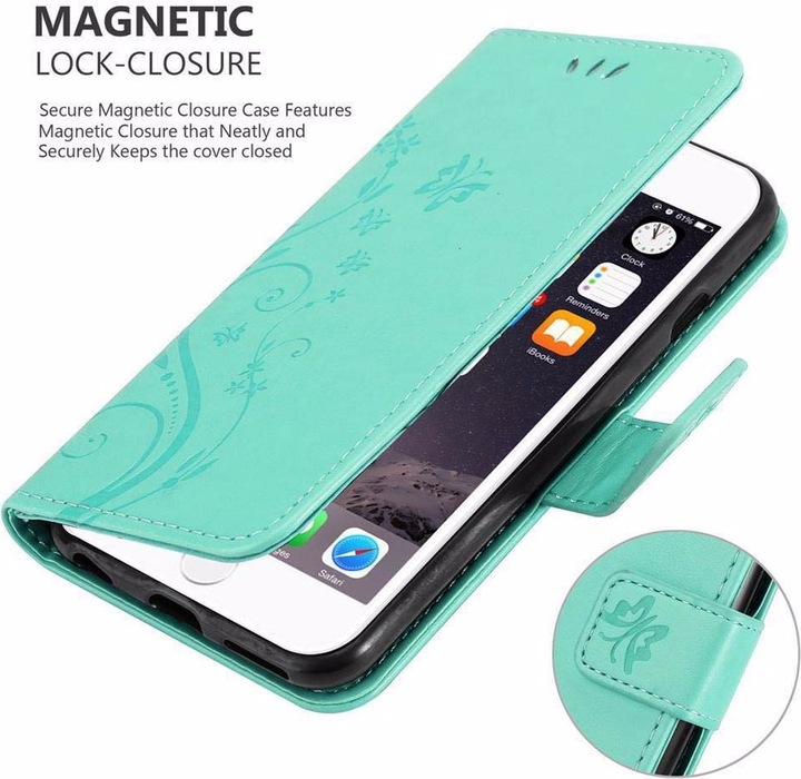 Produktbild Cadorabo Flower Book Cover (Apple iPhone 6)