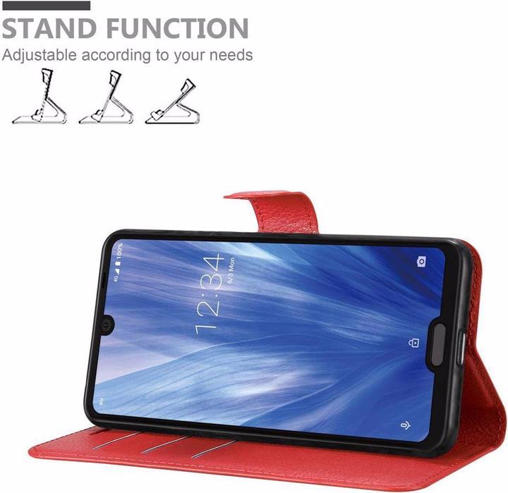 Image du produit Cadorabo Book avec fonction stand Cover (Sharp Aquos R3)