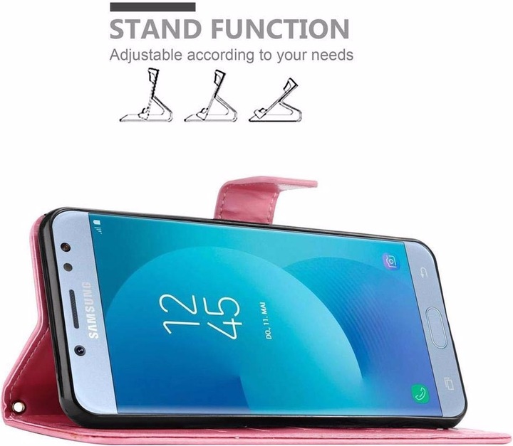 Produktbild Cadorabo Flower Book Cover (Samsung Galaxy J5 (2017))