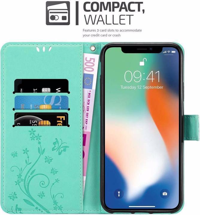 Immagine prodotto Cadorabo Copertina del libro di fiori (Apple iPhone XS Max)