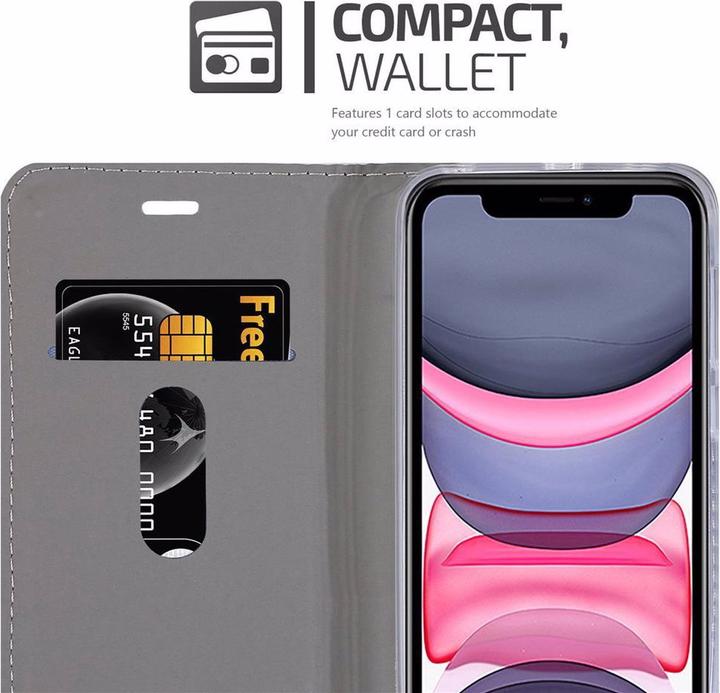 Actual product image Cadorabo Book Jeans Optics Cover (Apple iPhone 11)