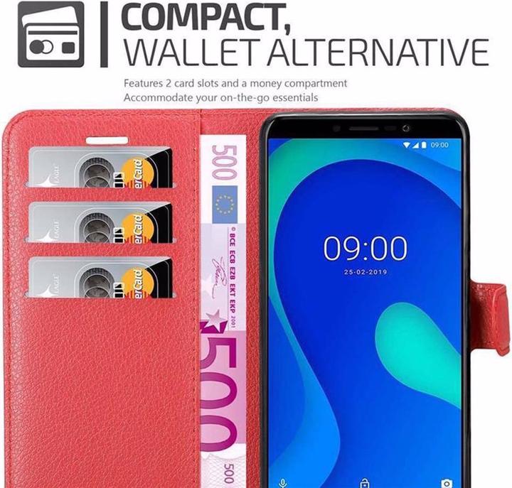 Image du produit Cadorabo Book avec fonction stand Cover (Wiko Y80)