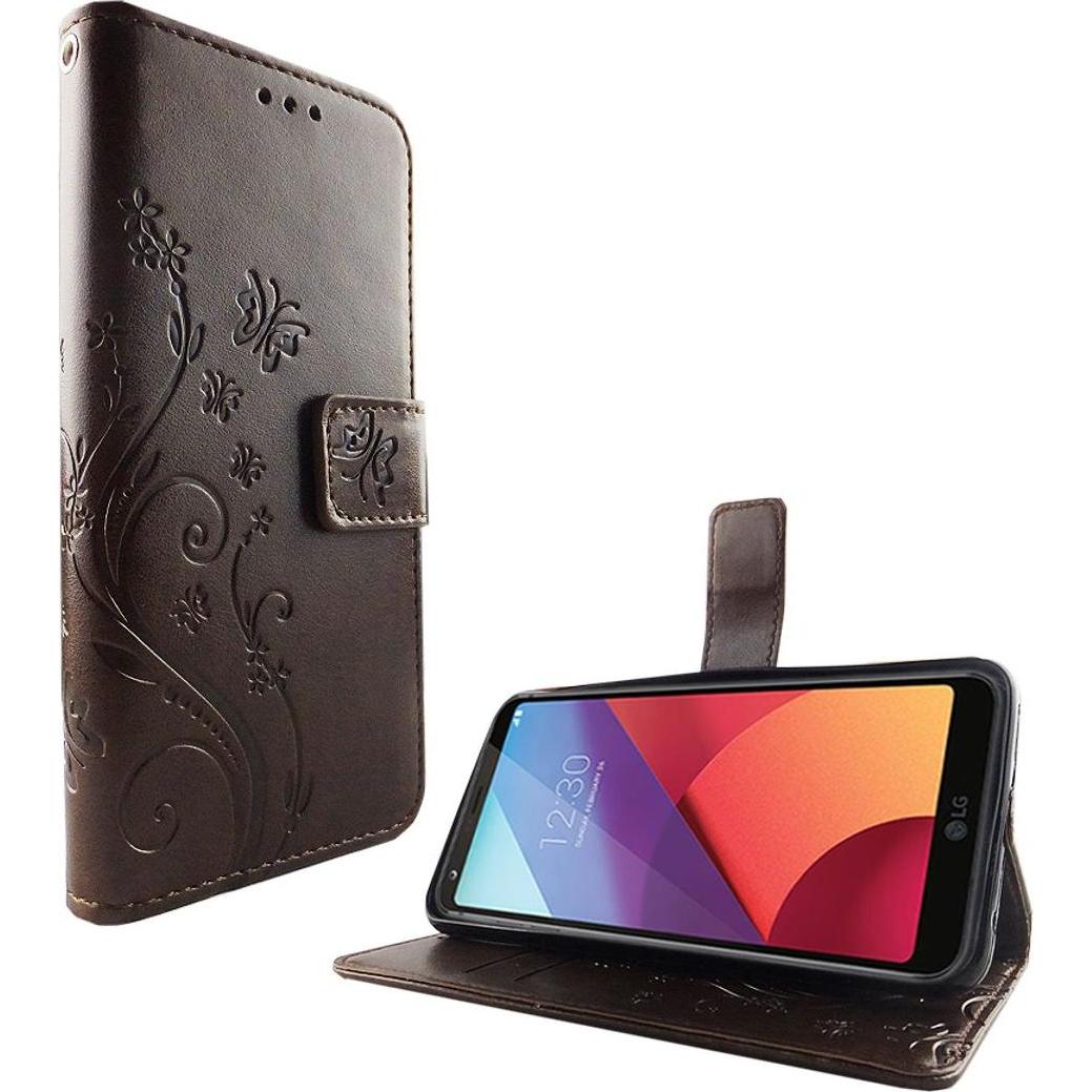 König Design Hülle Handy Schutz für LG G6 Case Cover Tasche Wallet Etui Handyhülle Bumper Neu (LG G6), Smartphone Hülle,...
