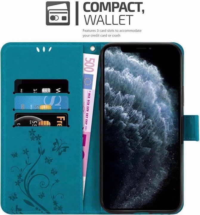 Produktbild Cadorabo Flower Book Cover (Apple iPhone 11)