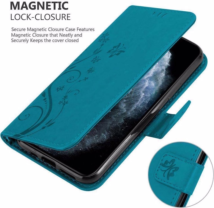 Produktbild Cadorabo Flower Book Cover (Apple iPhone 11)