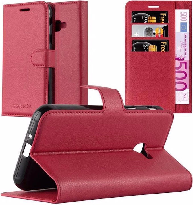 Actual product image Cadorabo Book with stand function cover (Samsung Galaxy Xcover 4s, Samsung Galaxy Xcover 4)