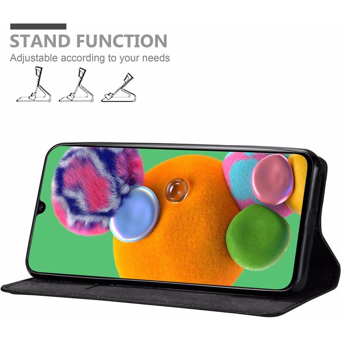 Thumbnail - Cadorabo Book Invisible Magnet Cover (Samsung Galaxy A90 5G), Smartphone Hülle, Schwarz