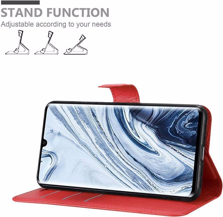 Produktbild Cadorabo Book mit Standfunktion Cover (Xiaomi Redmi Note 10S, Xiaomi Mi Note 10)