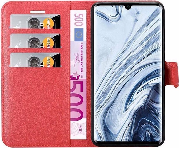 Produktbild Cadorabo Book mit Standfunktion Cover (Xiaomi Redmi Note 10S, Xiaomi Mi Note 10)