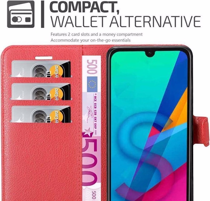 Actual product image Cadorabo Book with stand function cover (Honor 8s, LG G8s)