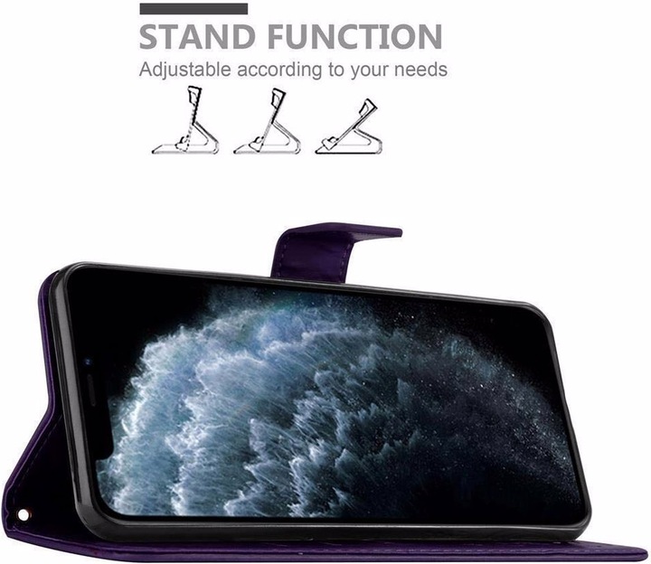 Produktbild Cadorabo Flower Book Cover (Apple iPhone 11)