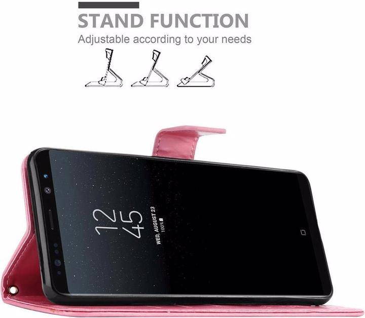 Actual product image Cadorabo Flower Book Cover (Samsung Galaxy Note 8)