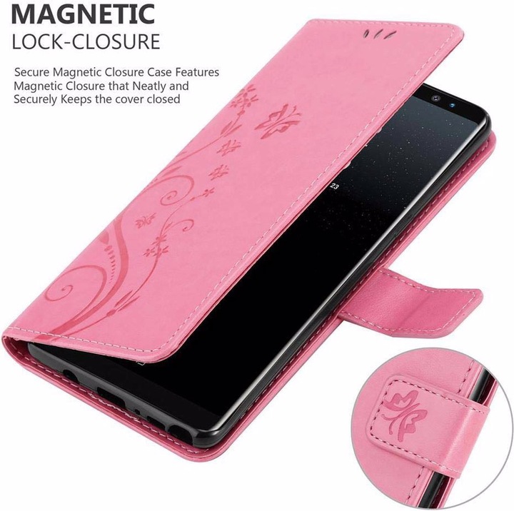 Produktbild Cadorabo Flower Book Cover (Samsung Galaxy Note 8)