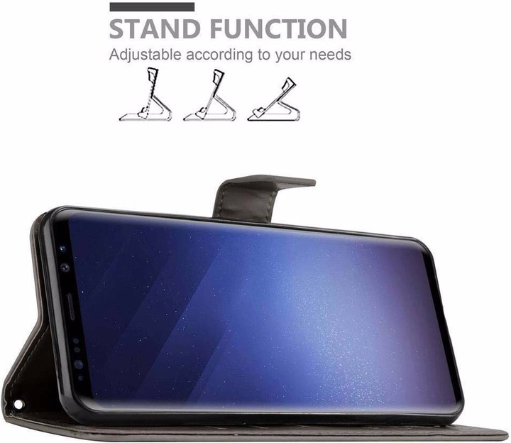 Produktbild Cadorabo Flower Book Cover (Samsung Galaxy S9)