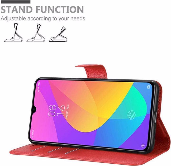 Actual product image Cadorabo Book with stand function cover (Mi CC9)