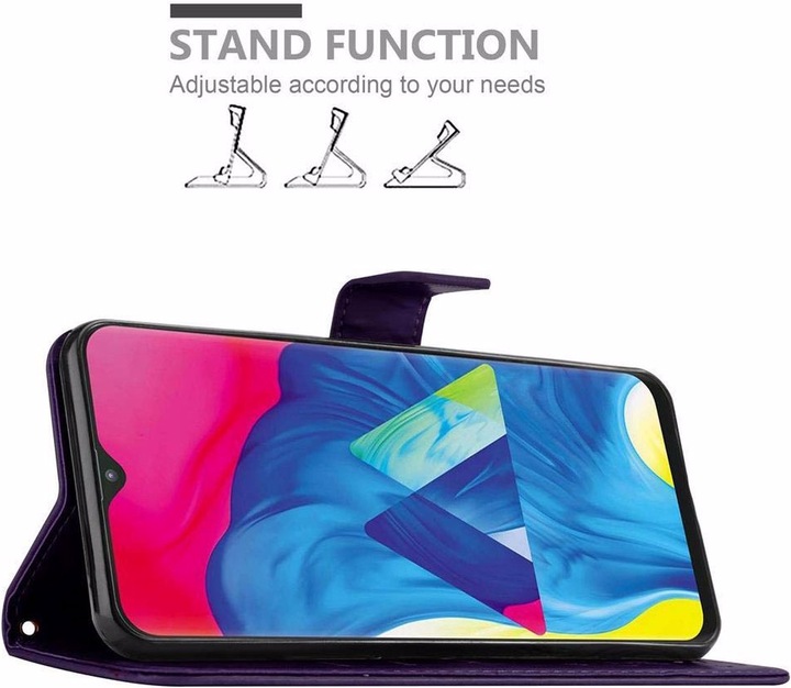 Produktbild Cadorabo Flower Book Cover (Samsung Galaxy A10, HTC One M10)