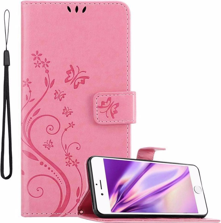 Produktbild Cadorabo Flower Book Cover (Apple iPhone 6, Apple iPhone 6s)