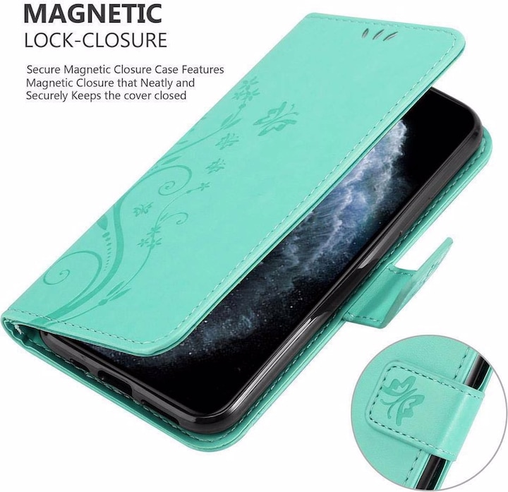Produktbild Cadorabo Flower Book Cover (Apple iPhone 11)