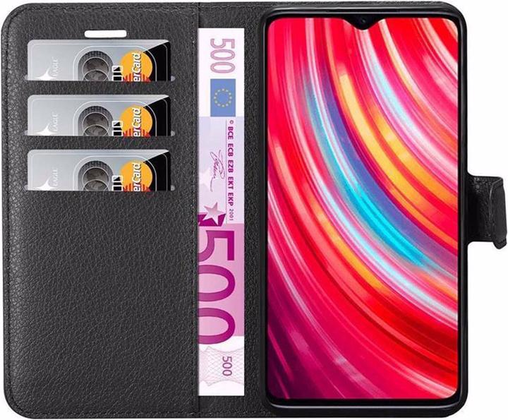 Actual product image Cadorabo Book with stand function cover (Xiaomi Redmi Note 8 Pro)