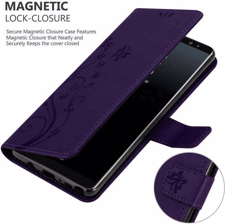 Produktbild Cadorabo Flower Book Cover (Samsung Galaxy Note 8)