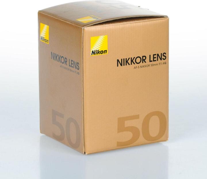 Image du produit Nikon AF-S Nikkor 50mm f/1.4G (Nikon F, Plein format)